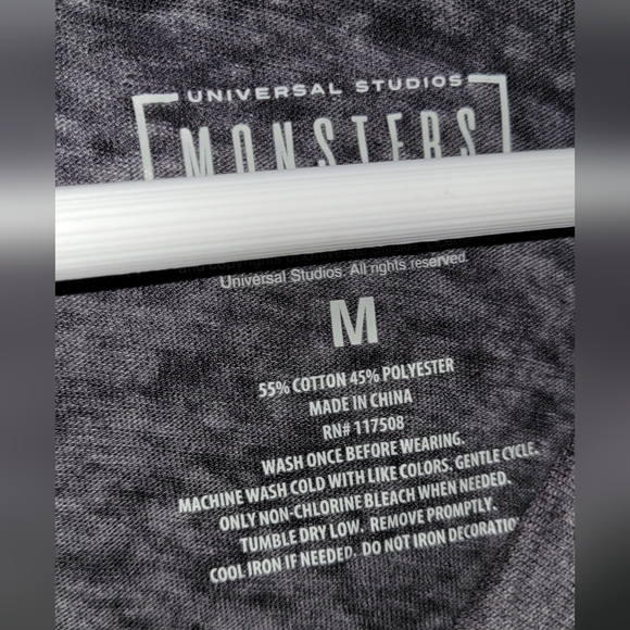 Wolfman Monsters Universal Muscle Tee dark Charcoal nwt Tank - Picture 2 of 6